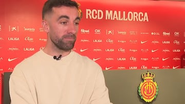 Sergi Darder, centrocampista del Mallorca en una entrevista en IB3.