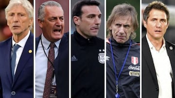 Argentina y su dominio en los banquillos de la CONMEBOL