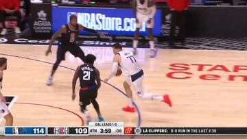 Revivan el partidazo de Luka Doncic contra los Clippers