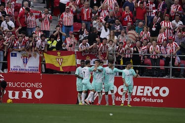El centrocampista del Sporting difícilmente olvidará el partido ante el Mirandés de este pasado fin de semana. Nacho Méndez consiguió el primer doblete de su carrera, en la victoria ante el Mirandés. El primer gol, tras control y definición por encima del portero; y el segundo, con un cabezazo en el segundo palo.