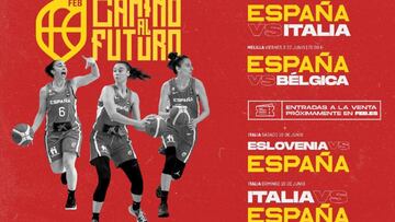 España jugará cuatro partidos amistosos en Melilla e Italia