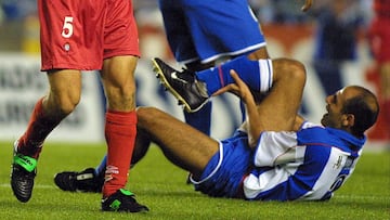 El lateral derecho sufrió una espeluznante fractura de tibia y peroné en un duelo ante el Celta de Vigo. Estuvo más de un año fuera de los terrenos de juego y logró regresar, convirtiéndose en un símbolo de superación en el fútbol español.
