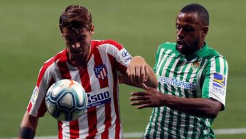 Morata en el Atlético-Betis