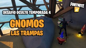 Desafío secreto de Fortnite: Gnomos - Las Trampas