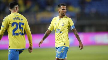 Jonathan Viera, jugador de la UD Las Palmas, durante un partido.