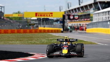 Yuki Tsunoda con el Red Bull de Fórmula 1 (F1) en Canadá, recién renovado en el calendario.