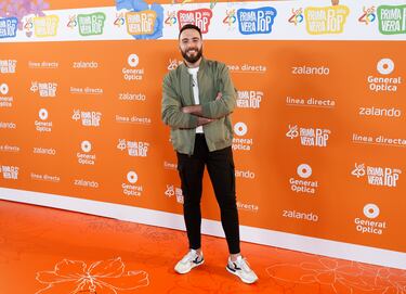 Félix Castillo a su llegada a LOS40 Primavera Pop.