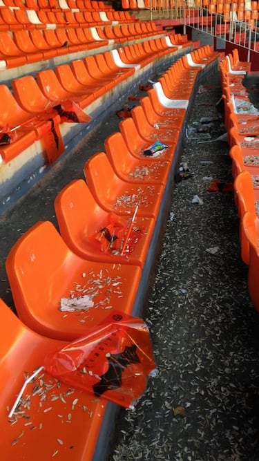 El Valencia pelea por un Mestalla sin pipas 