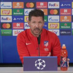 Simeone: "Los rivales nos conocen, tenemos que evolucionar"