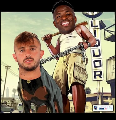 Maffeo, Vini y Asencio, protagonistas de los memes del partido