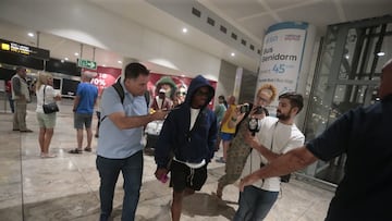 Ramazani ya está en España: “Estoy feliz y listo para jugar ya”