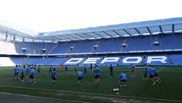 Entrenamiento Deportivo de La Coruña.