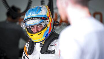 Alonso en Malasia.