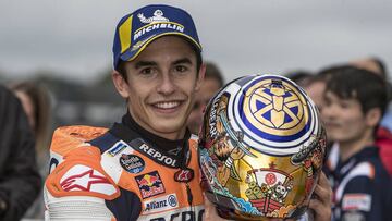 19/10/2019 El piloto Marc Márquez tras conquistar la pole en Motegi en el Gran Premio de Japón
ASIA DEPORTES JAPÓN
REPSOL MEDIA
