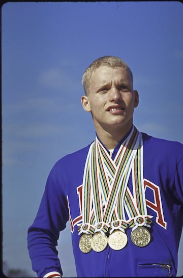 En natación también fue abrumadora la superioridad americana, con Don Schollander, que logró cuatro oros y tres marcas mundiales, a la cabeza.