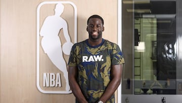 Draymond Green, durante la entrevista con AS.