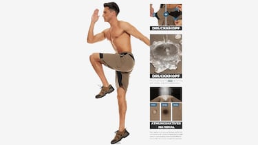 Amazon lanza la súper oferta para senderistas con los pantalones cortos de ‘trekking’ resistentes al agua y de secado rápido: ya están de moda en verano