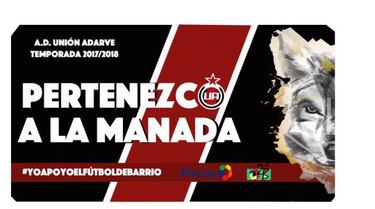 El Unión Adarve prescinde de su apodo de 'La Manada'