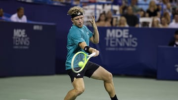 Alejandro Davidovich Fokina en el partido contra Ben Shelton.