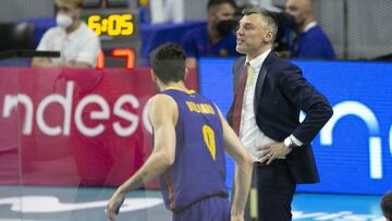 Sarunas Jasikevicius, entrenador del Barcelona.