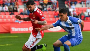 El Málaga revive fuera a costa de un Nàstic al límite