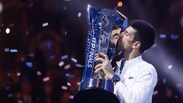 Djokovic gana por sexta vez las ATP Finals