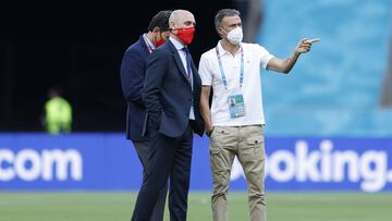 Rubiales: "Luis Enrique va a estar aquí todo el tiempo que quiera"
