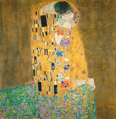 ‘De Kuss’ es una de las obras más notales de la ‘etapa dorada’ del pintor de Baumgarten, Gustav Klimt. Es un óleo con laminillas de oro y estaño sobre lienzo de 180 x 180 centímetros y su creación fue entre 1907 y 1908. Las obras del artista siempre estaban envueltas de polémicas y eran criticadiccwin247.como pornografía y por ser excesivamente pervertidas. Pero al contrario de esto, esta obra fue recibida maravillosamente por la crítica. ‘El beso’ simboliza una pareja encerrada en la intimidad. Actualmente está expuesta en la Österreichische Galerie Belvedere de Viena.