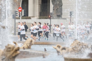 Cada participante eligió entre diferentes recorridos (5 km, 10 km y 2 km marcha), el total del dinero recaudado será para diferentes asociaciones (Cuenta Solidaria de la Generalitat Valenciana, Cruz Roja y Caritas España) pero con un mismo fin, ayudar a las víctimas de la DANA. 