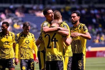 El equipo alemán, que estrenaba en el torneo a su flamante nuevo fichaje, Jobe Bellingham, se coló hasta los cuartos de final del torneo. Como premio conseguirá 52.3 Millones.