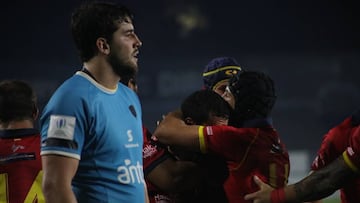 Zarpazo de los Leones a Uruguay