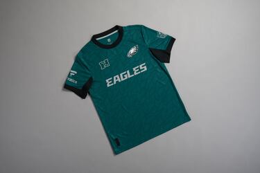 Las camisetas de los equipos de la NFL al estilo clásico del fútbol