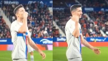 El controvertido gesto de Lewandowski que le puede costar tres partidos de sanción