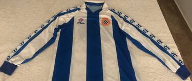 Una camiseta emblemática del Espanyol para los valientes