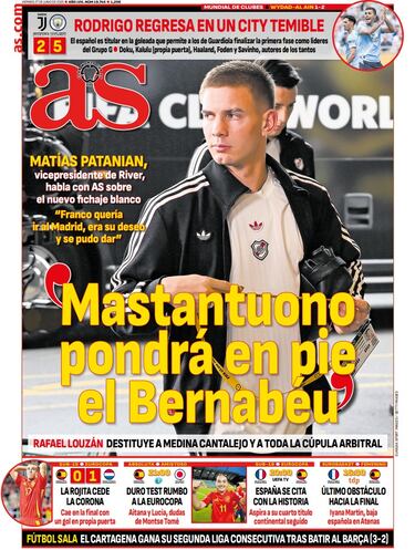 Las portadas de AS de junio
