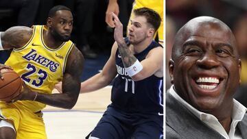 Magic ve a Doncic como sustituto de LeBron en los Lakers