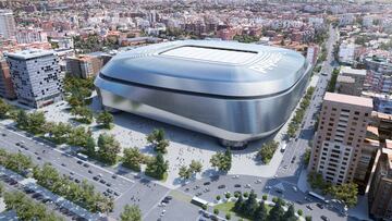 La reforma del Santiago Bernabéu.