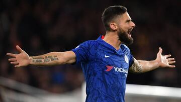 Giroud es la alternativa a Cavani del Atlético para el mes de enero