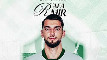 Rafa Mir, nuevo jugador del Elche.