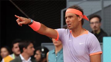 Nadal juega hoy en el Mutua Madrid Open.