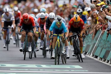 Mark Cavendish consiguió ganar su etapa número 35 en el Tour de Francia, lo que significa que desbanda del récord al mítico Eddy Merckx.