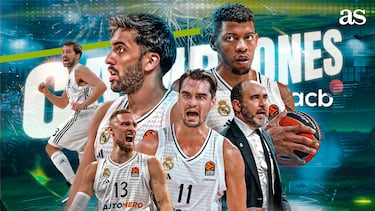 El Madrid, otra vez campeón: 38 Ligas, 100 títulos