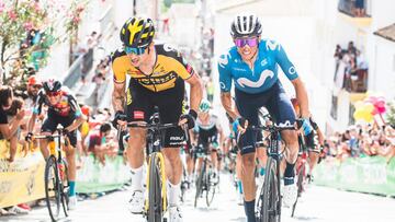 Roglic es un muro para Mas