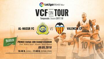 El Valencia jugará el amistoso de Arabia Saudí el 9 de mayo