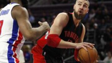 Jonas Valanciunas, futuro de los Raptors.
