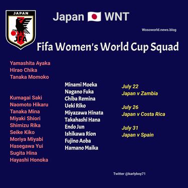 Japón deja a una estrella fuera del Mundial