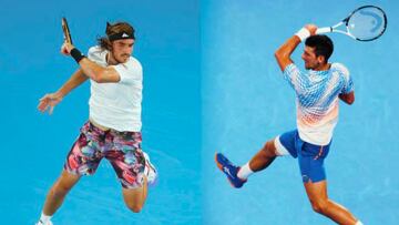 Djokovic y Tsitsipas se enfrentan por el título y el trono mundial