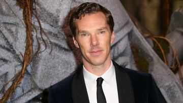 Benedict Cumberbatch en los Oscar de 2014.