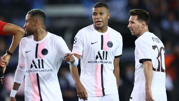 El trío del PSG no carbura