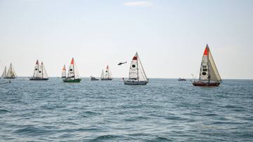 Imagen de archivo de la Vendée Globe de 2018.